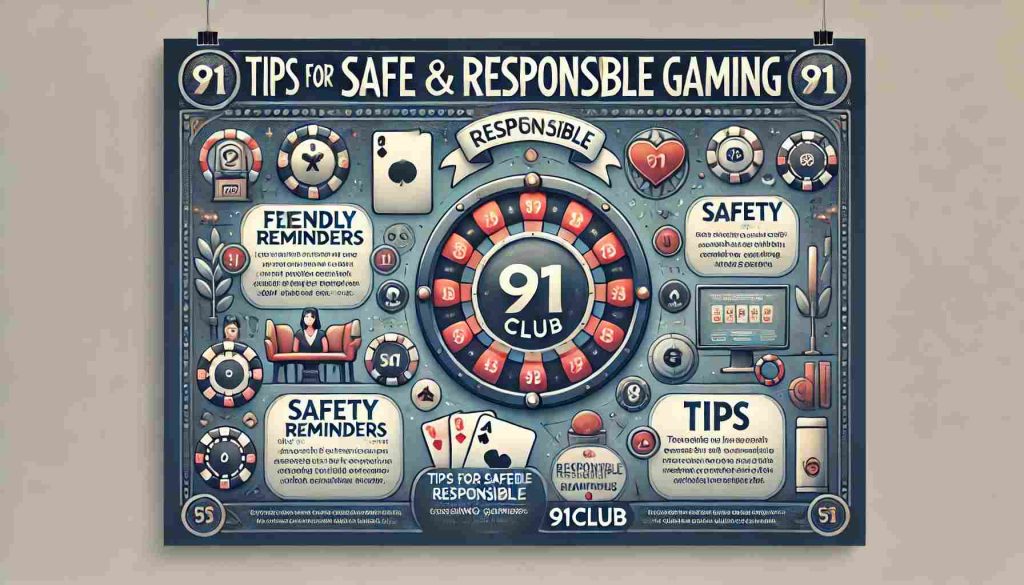 Tips for Safe and Responsible Gaming